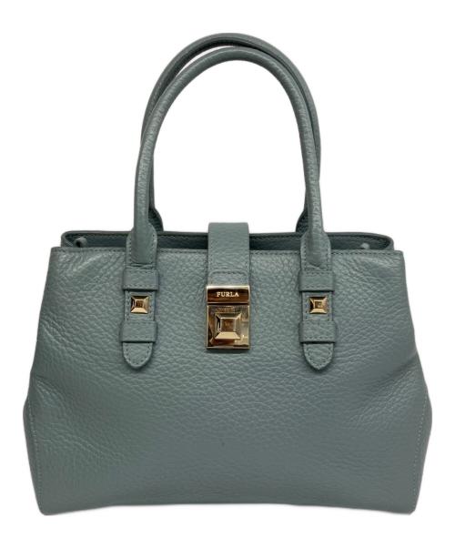 FURLA（フルラ）FURLA (フルラ) 2WAYバッグ ブルーの古着・服飾アイテム