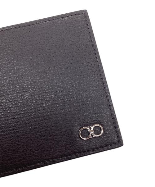 Salvatore Ferragamo（サルヴァトーレ フェラガモ）Salvatore Ferragamo (サルヴァトーレ フェラガモ) 2つ折り財布 ダークブラウンの古着・服飾アイテム