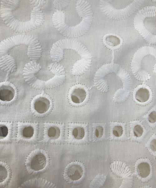 TOGA VIRILIS（トーガ ビリリース）TOGA VIRILIS (トーガ ビリリース) LACE BLOUSON レースシャツ ホワイト サイズ:46の古着・服飾アイテム