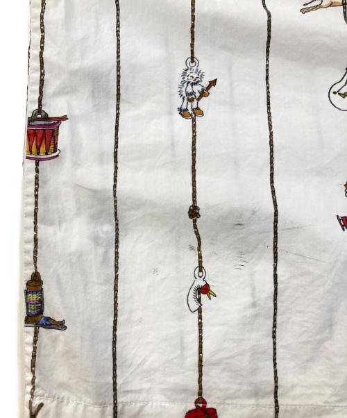 MARNI（マルニ）MARNI (マルニ) イラストプリント オープンカラーシャツ ホワイト サイズ:46の古着・服飾アイテム