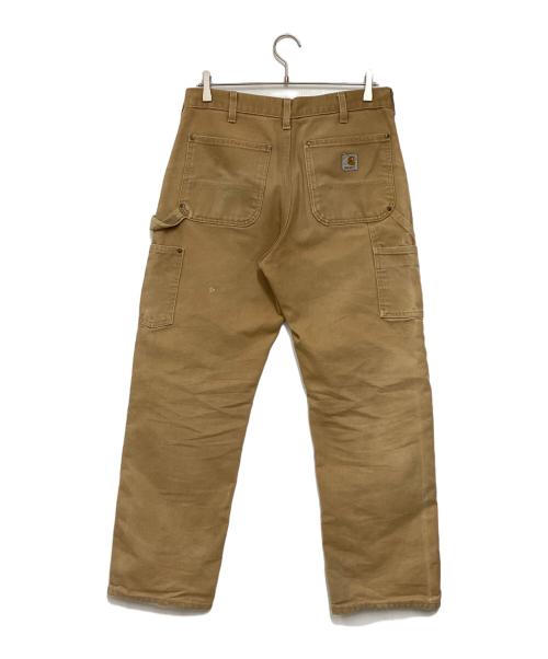 CarHartt（カーハート）CarHartt (カーハート) ダブルニータックパンツ ブラウン サイズ:32×30の古着・服飾アイテム