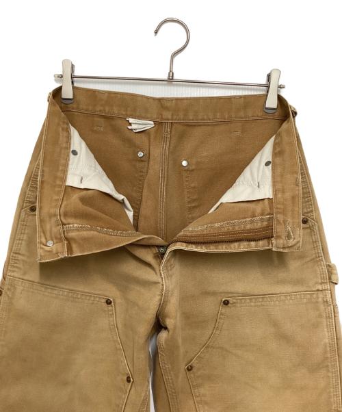 CarHartt（カーハート）CarHartt (カーハート) ダブルニータックパンツ ブラウン サイズ:32×30の古着・服飾アイテム