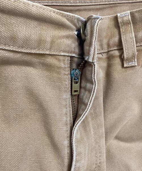 CarHartt（カーハート）CarHartt (カーハート) ダブルニータックパンツ ブラウン サイズ:32×30の古着・服飾アイテム