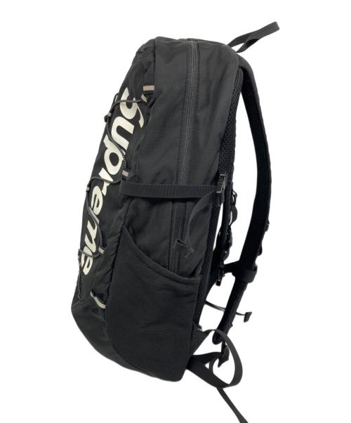 SUPREME（シュプリーム）SUPREME (シュプリーム) CORDURA RIPSTOP NYLON BACKPACK BAG（コーデュラリップストップナイロンバックパックバック） ブラックの古着・服飾アイテム