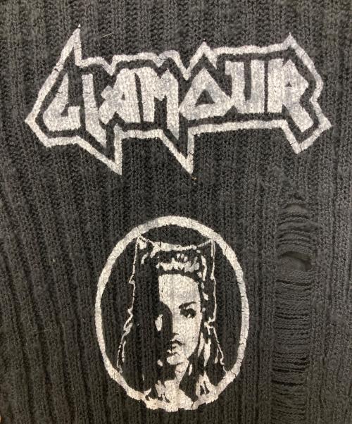 Hysteric Glamour（ヒステリックグラマー）Hysteric Glamour (ヒステリックグラマー) METAL LOGO フレアパンツ ブラック サイズ:FREEの古着・服飾アイテム