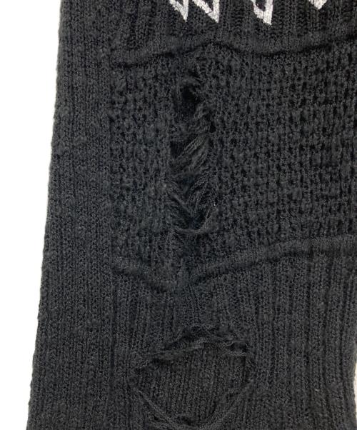 Hysteric Glamour（ヒステリックグラマー）Hysteric Glamour (ヒステリックグラマー) METAL LOGO フレアパンツ ブラック サイズ:FREEの古着・服飾アイテム