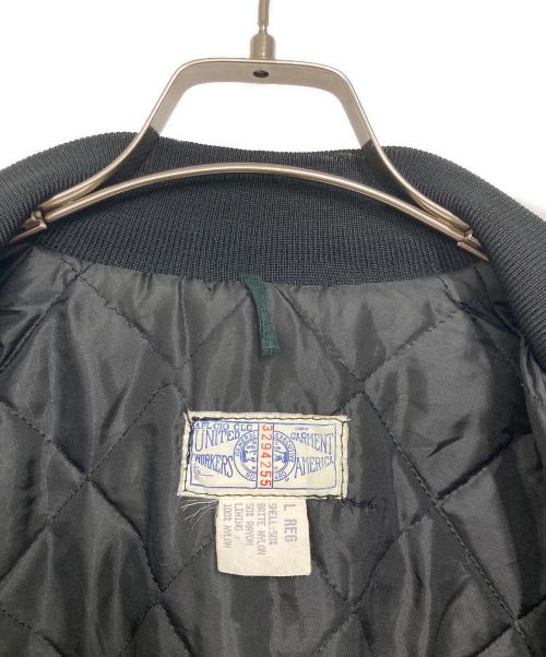 RUBIN BROTHERS（ルービン・ブラザーズ）RUBIN BROTHERS (ルービン・ブラザーズ) ナイロンヴァーシティジャケット ネイビー サイズ:Lの古着・服飾アイテム