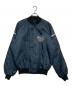 RUBIN BROTHERS（ルービン・ブラザーズ）の古着「ナイロンヴァーシティジャケット」｜ネイビー