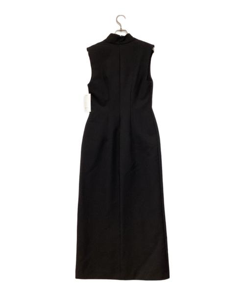 Snidel（スナイデル）Snidel (スナイデル) 金ボタンジレワンピース ブラック サイズ:１の古着・服飾アイテム