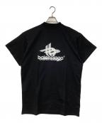 BALENCIAGAバレンシアガ）の古着「LAYERED SPORTS LOGO TEE（レイヤードスポーツロゴ）」｜ブラック