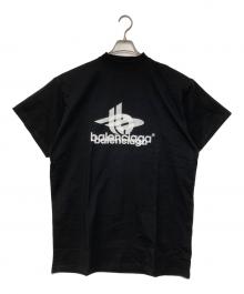 BALENCIAGA（バレンシアガ）の古着「LAYERED SPORTS LOGO TEE（レイヤードスポーツロゴ）」｜ブラック