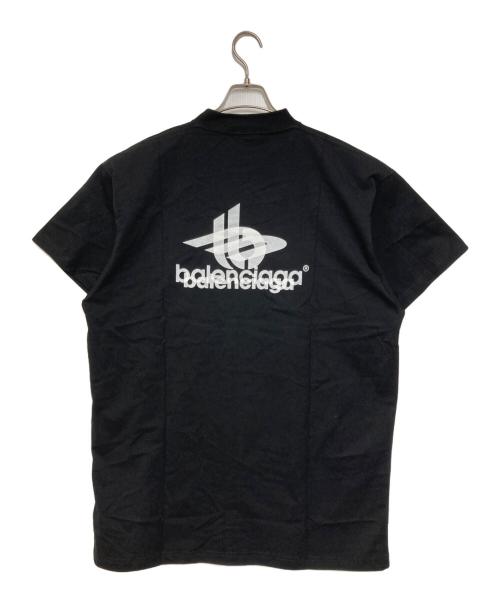 BALENCIAGA（バレンシアガ）BALENCIAGA (バレンシアガ) LAYERED SPORTS LOGO TEE（レイヤードスポーツロゴ） ブラック サイズ:１の古着・服飾アイテム
