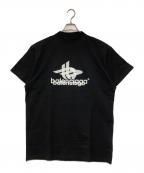 BALENCIAGAバレンシアガ）の古着「LAYERED SPORTS LOGO TEE（レイヤードスポーツロゴ）」｜ブラック