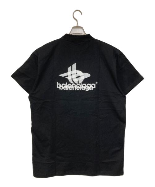 BALENCIAGA（バレンシアガ）BALENCIAGA (バレンシアガ) LAYERED SPORTS LOGO TEE（レイヤードスポーツロゴ） ブラック サイズ:1の古着・服飾アイテム