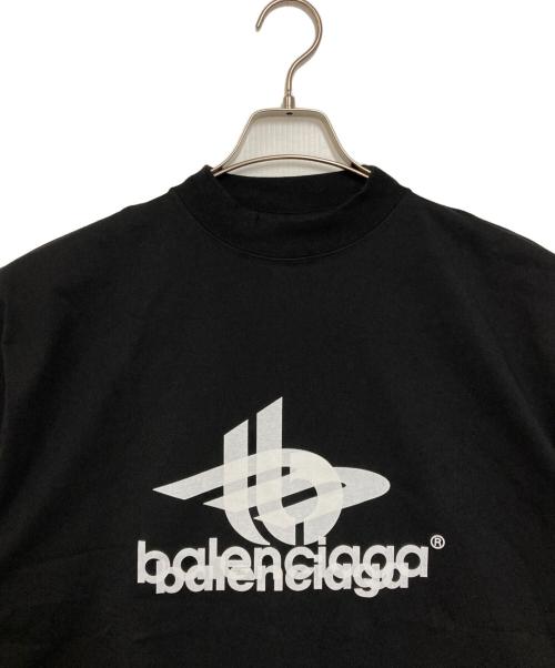 BALENCIAGA（バレンシアガ）BALENCIAGA (バレンシアガ) LAYERED SPORTS LOGO TEE（レイヤードスポーツロゴ） ブラック サイズ:1の古着・服飾アイテム