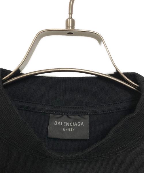 BALENCIAGA（バレンシアガ）BALENCIAGA (バレンシアガ) LAYERED SPORTS LOGO TEE（レイヤードスポーツロゴ） ブラック サイズ:1の古着・服飾アイテム