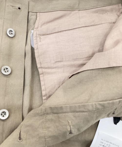 Ets MATERIAUX（マテリオ）Ets MATERIAUX (マテリオ) Belted Pants カーキ サイズ:34の古着・服飾アイテム