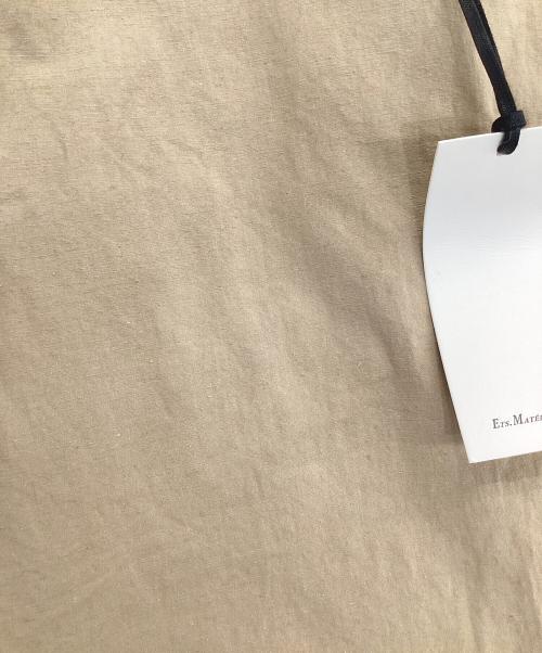 Ets MATERIAUX（マテリオ）Ets MATERIAUX (マテリオ) Belted Pants カーキ サイズ:34の古着・服飾アイテム