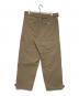 Ets MATERIAUX (マテリオ) Belted Pants カーキ サイズ:34：6000円