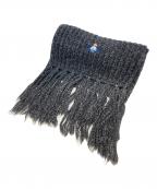 Vivienne Westwood manヴィヴィアン ウェストウッド マン）の古着「オーブ刺繍マフラー」｜グレー