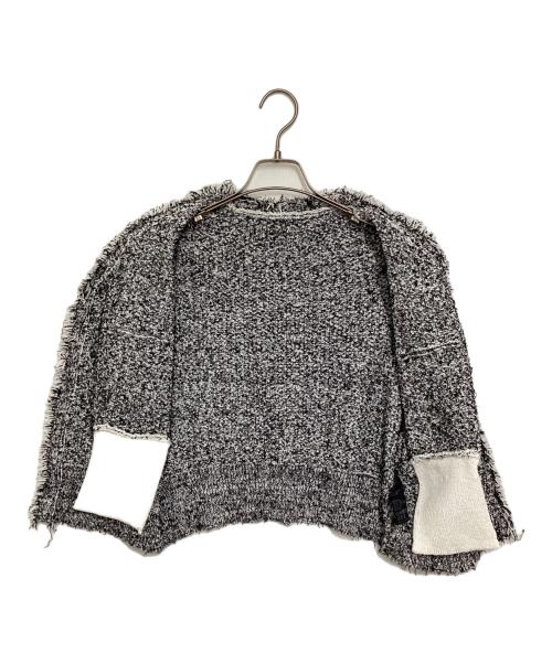 Spick and Span（スピック＆スパン）Spick and Span (スピック＆スパン) ツィードニットベスト グレー サイズ:Freeの古着・服飾アイテム