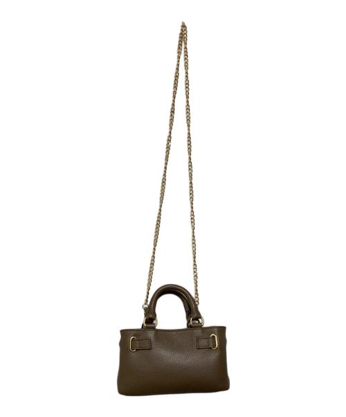 Milos（ミロス）Milos (ミロス) 金具付きトート SS ベージュの古着・服飾アイテム