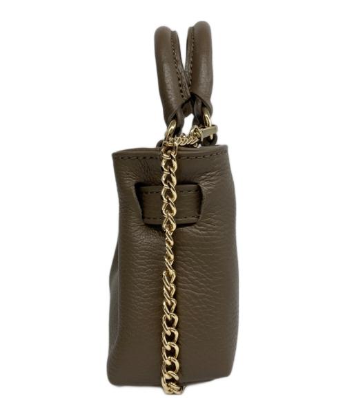 Milos（ミロス）Milos (ミロス) 金具付きトート SS ベージュの古着・服飾アイテム