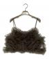HeRIN.CYE（ヘリンドットサイ）の古着「Many frill bustier(メニーフリルビスチェ)」｜グレー