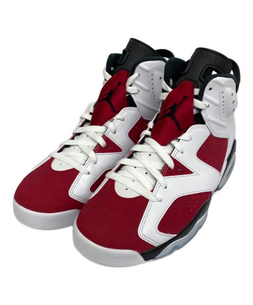 NIKE（ナイキ）NIKE (ナイキ) AIR JORDAN 6 RETRO（エアジョーダン６レトロ） ホワイト×レッド サイズ:US10の古着・服飾アイテム