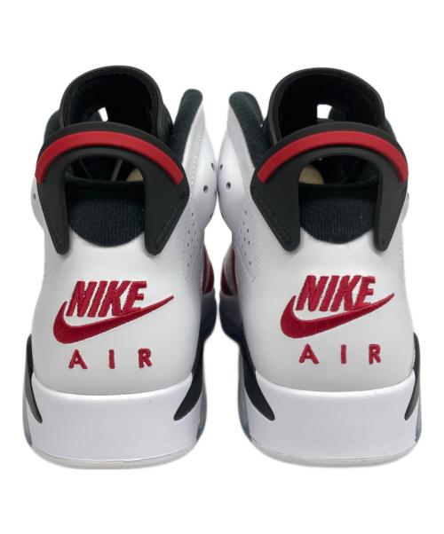 NIKE（ナイキ）NIKE (ナイキ) AIR JORDAN 6 RETRO（エアジョーダン６レトロ） ホワイト×レッド サイズ:US10の古着・服飾アイテム