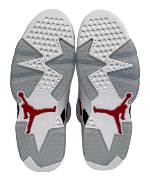 NIKE（ナイキ）NIKE (ナイキ) AIR JORDAN 6 RETRO（エアジョーダン６レトロ） ホワイト×レッド サイズ:US10の古着・服飾アイテム