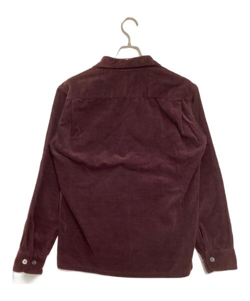 TENDERLOIN（テンダーロイン）TENDERLOIN (テンダーロイン) コーデュロイオープンカラーシャツ ボルドー サイズ:Sの古着・服飾アイテム