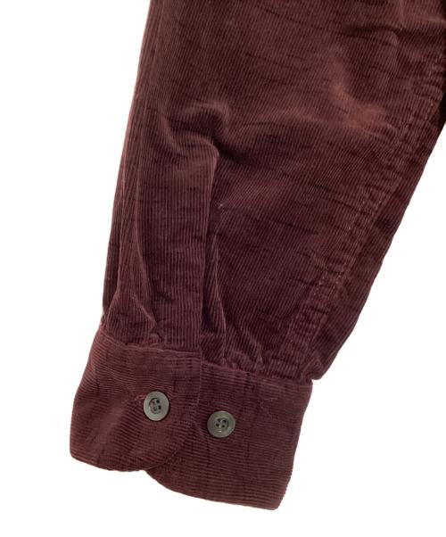 TENDERLOIN（テンダーロイン）TENDERLOIN (テンダーロイン) コーデュロイオープンカラーシャツ ボルドー サイズ:Sの古着・服飾アイテム