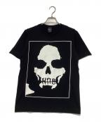 NUMBER (N)INEナンバーナイン）の古着「スカルプリントTシャツ」｜ブラック