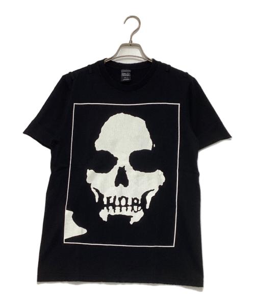 NUMBER (N)INE（ナンバーナイン）NUMBER (N)INE (ナンバーナイン) スカルプリントTシャツ ブラック サイズ:２の古着・服飾アイテム