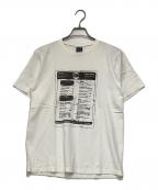 NUMBER (N)INEナンバーナイン）の古着「メニュープリントTシャツ」｜ホワイト