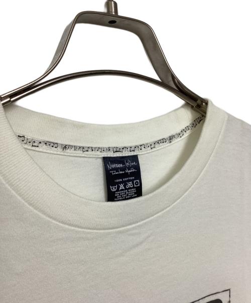 NUMBER (N)INE（ナンバーナイン）NUMBER (N)INE (ナンバーナイン) メニュープリントTシャツ ホワイト サイズ:２の古着・服飾アイテム