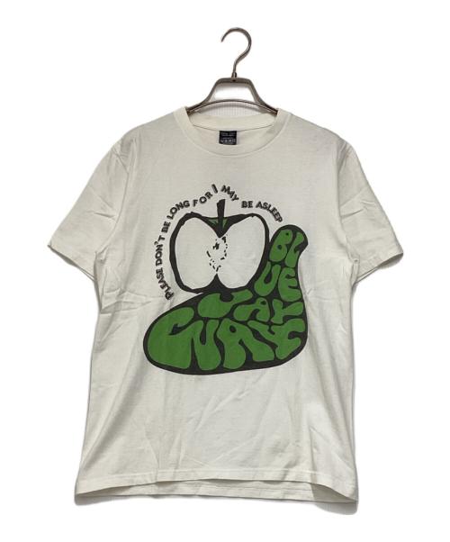 NUMBER (N)INE（ナンバーナイン）NUMBER (N)INE (ナンバーナイン) アップルプリントTシャツ ホワイト サイズ:２の古着・服飾アイテム