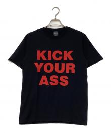 NUMBER (N)INE（ナンバーナイン）の古着「kick your ass Tee（キックユアアッスティー）」｜ブラック