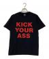 NUMBER (N)INE（ナンバーナイン）の古着「kick your ass Tee（キックユアアッスティー）」｜ブラック