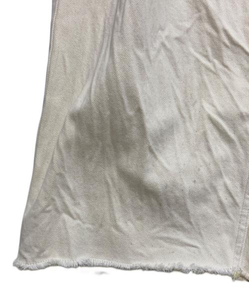 saby（サバイ）saby (サバイ) HEVY OZ TUCK BAGGY（ヘビーオズタックバギー） アイボリー サイズ:3(L)の古着・服飾アイテム