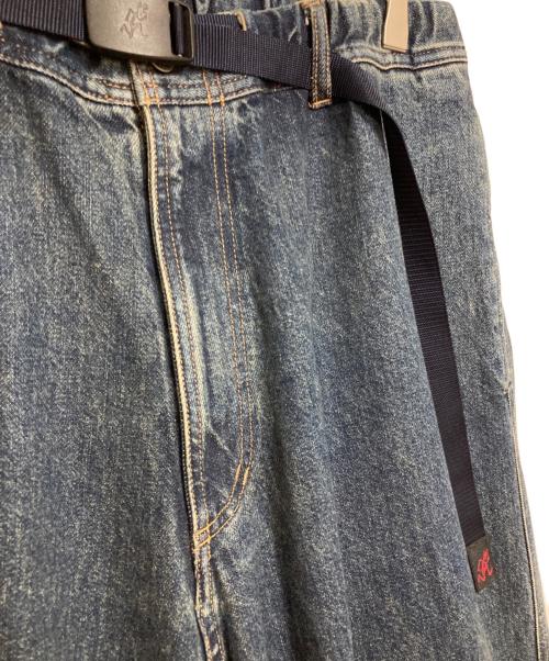 GRAMICCI（グラミチ）GRAMICCI (グラミチ) BEAMS (ビームス) WIDE DENIM CLIMBING PANT（ワイドデニムクライミングパンツ）S インディゴ サイズ:ASIA XLの古着・服飾アイテム