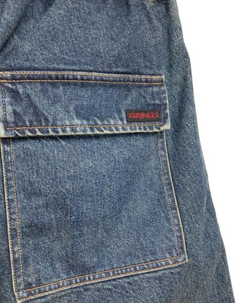 GRAMICCI（グラミチ）GRAMICCI (グラミチ) BEAMS (ビームス) WIDE DENIM CLIMBING PANT（ワイドデニムクライミングパンツ）S インディゴ サイズ:ASIA XLの古着・服飾アイテム