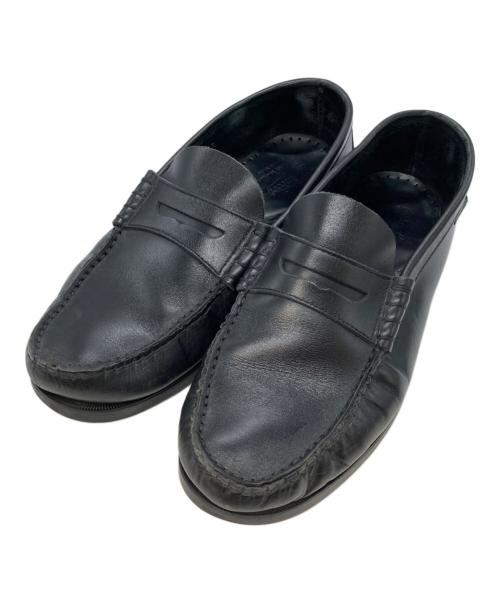 PARABOOT（パラブーツ）PARABOOT (パラブーツ) コインローファー ブラック サイズ:8 1/2の古着・服飾アイテム