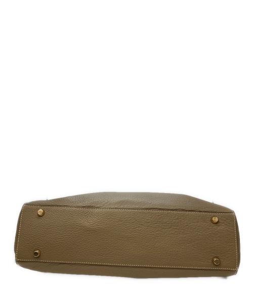 russet（ラシット）russet (ラシット) レザートートバッグ ベージュの古着・服飾アイテム