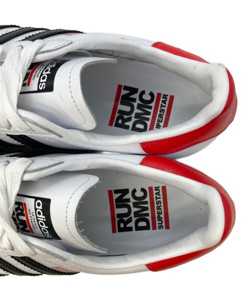 adidas（アディダス）adidas (アディダス) RUN DMC (ランディーエムシー) Superstar 50 ホワイト サイズ:25.5の古着・服飾アイテム