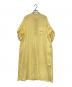ticca（ティッカ）の古着「リネンツイストスリーブワンピース」｜イエロー