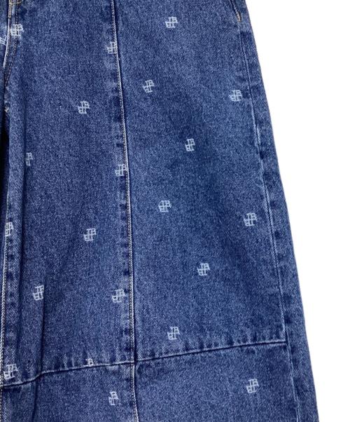 Lily Brown（リリーブラウン）Lily Brown (リリーブラウン) センターシームワイドデニムパンツ インディゴ サイズ:１の古着・服飾アイテム