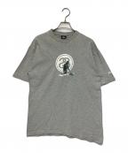 stussyステューシー）の古着「Grand Master DJ Print T-shirt」｜グレー