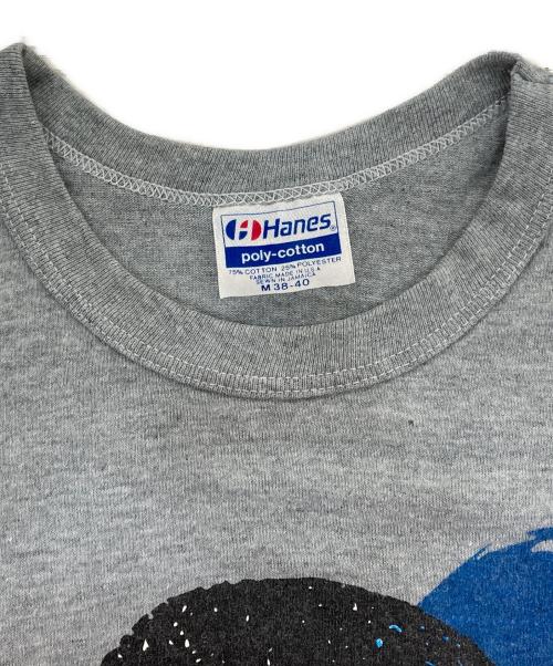 Hanes（ヘインズ）Hanes (ヘインズ) GRAPHIC PRINT TEE グレー サイズ:M38-40の古着・服飾アイテム